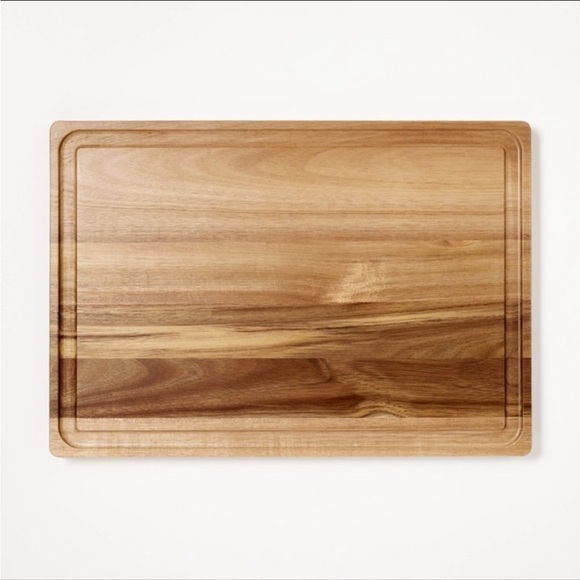 14-Inch x 20-Inch Acacia Wood Carving Board with Juice Groove from Figmint™ - Picture 2 of 4